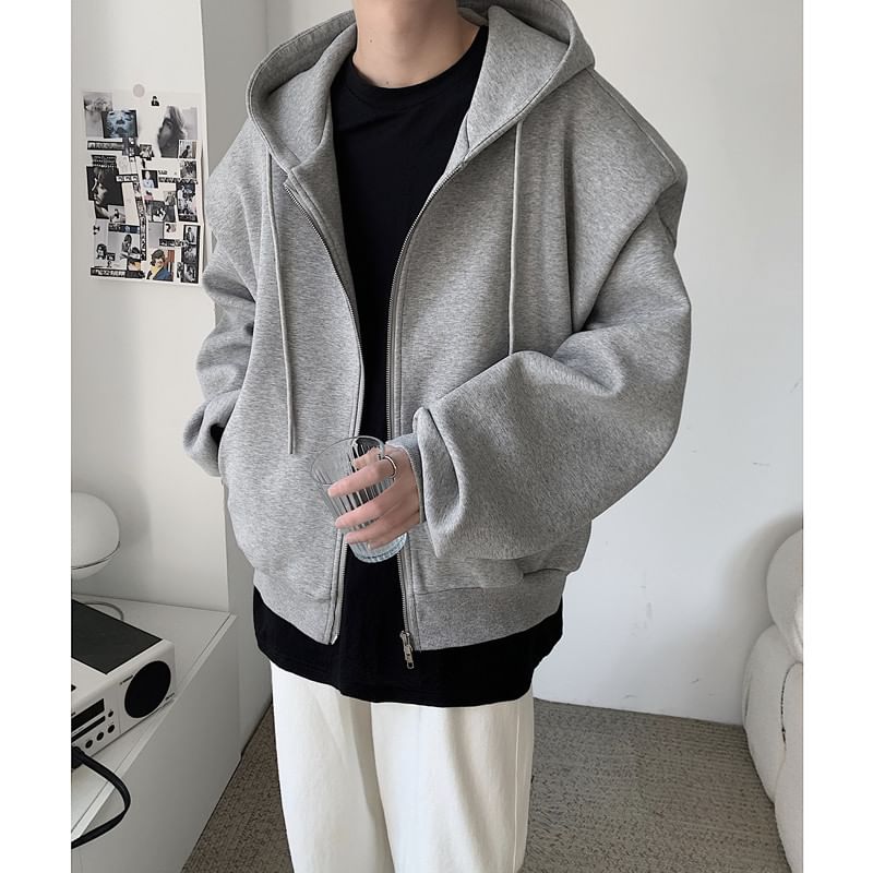 Blueforce - Effen hoodie met rits