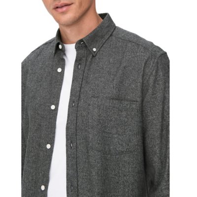 Chemise à manches longues homme Onsniko Life Melange Noos ONLY AND SONS