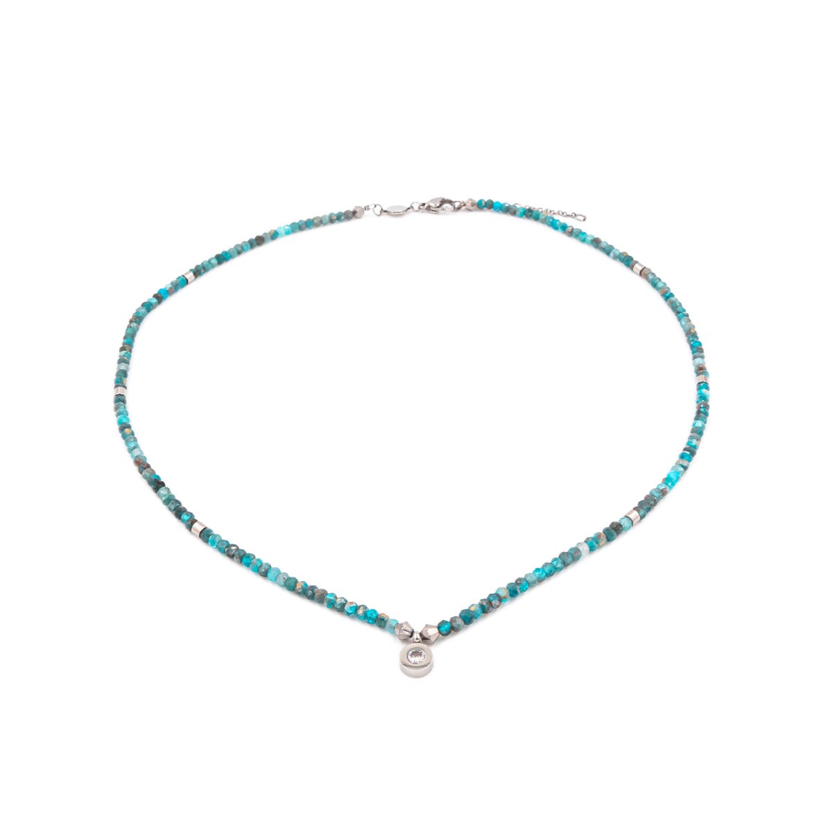 Collier Lumia en pierres Apatite