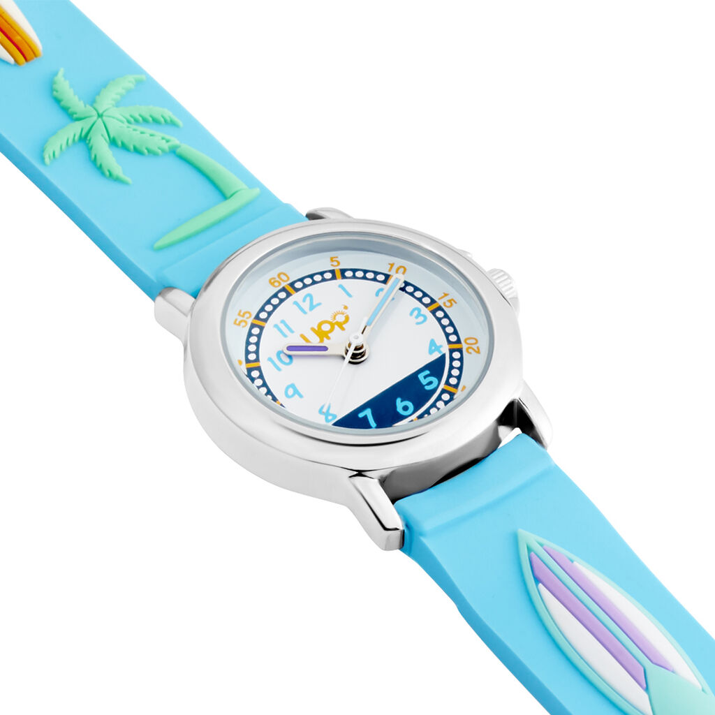 Montre Upp Fuzzy Bleu