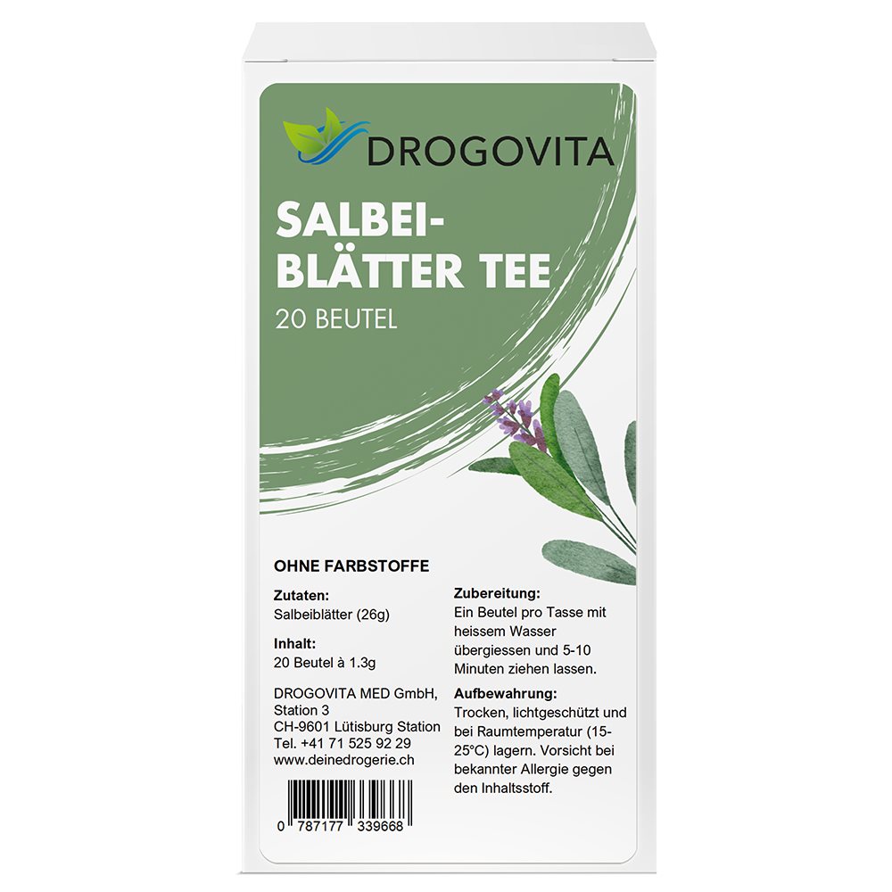 DROGOVITA Salbei Tee Tees Btl 20 Stk