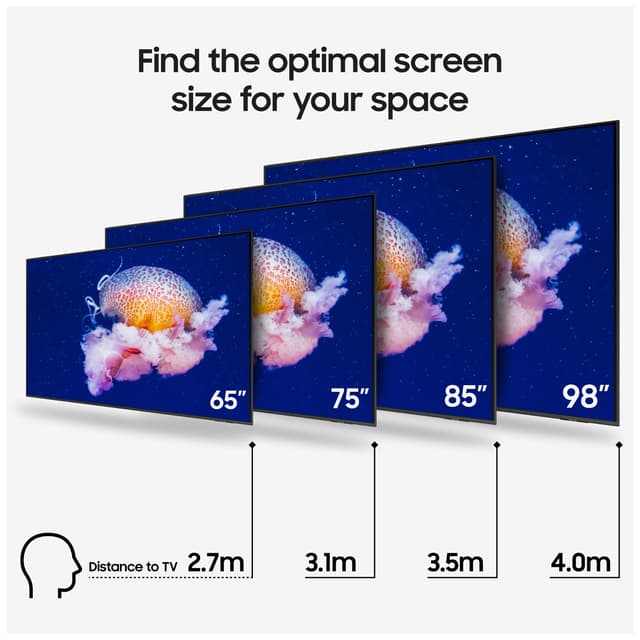 Samsung 65” QEF1 4K QLED Smart TV (2025)