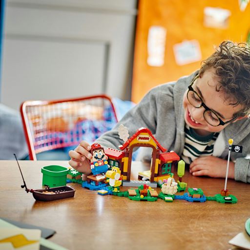 LEGO Super Mario Skovtur Ved Marios Hus – Udvidelsessæt - 71422