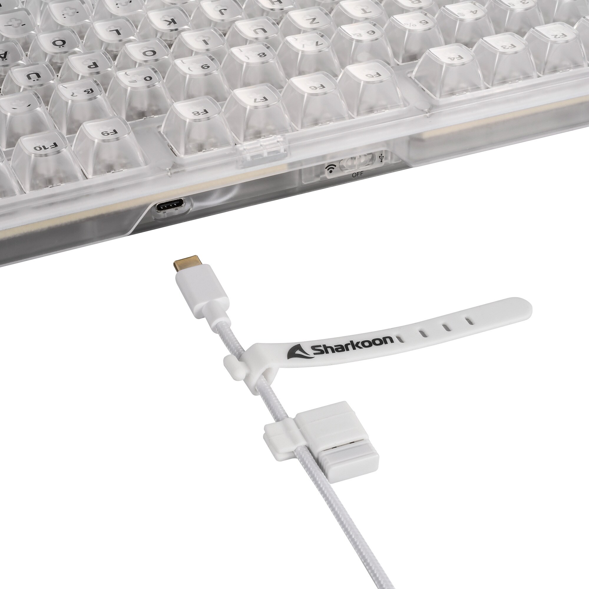 Sharkoon Gaming-Tastatur Crystal Shark