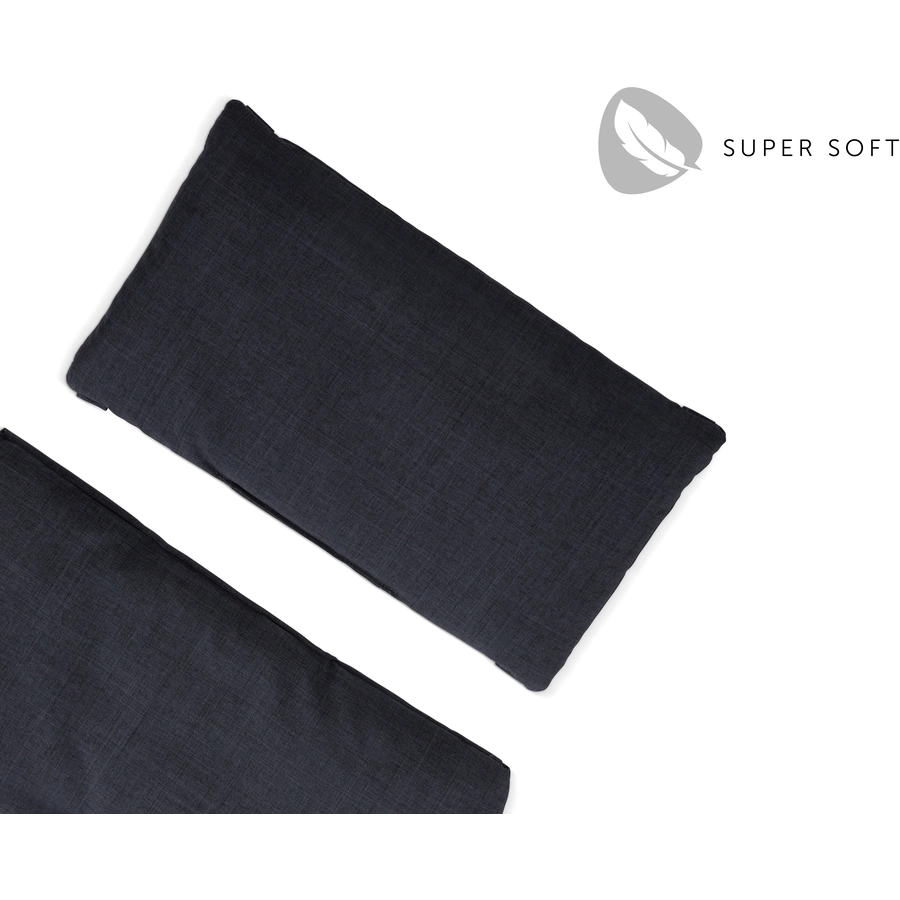 hauck Hochstuhlauflage Deluxe Melange Charcoal