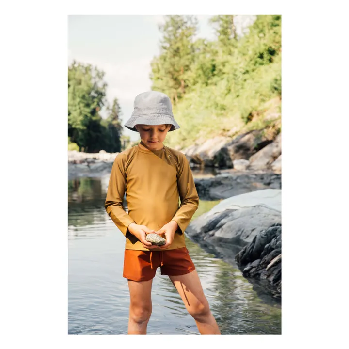 Matona Short de Bain Fibres Recyclées | Rouge brique