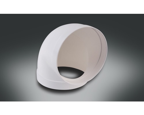 Rotheigner witte ronde buisbocht, nominale breedte 150 mm, 90 graden