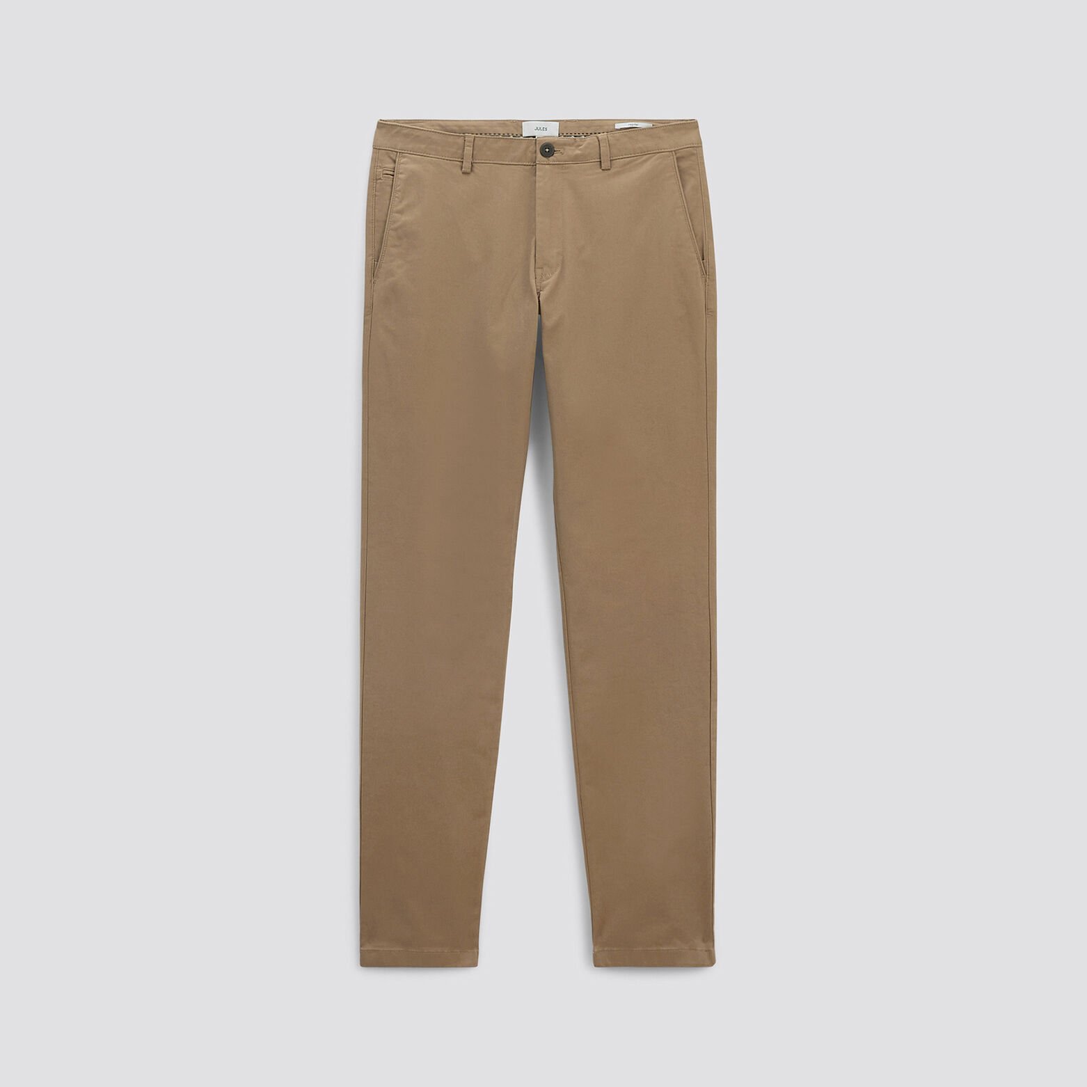 Pantalon chino regular Beige