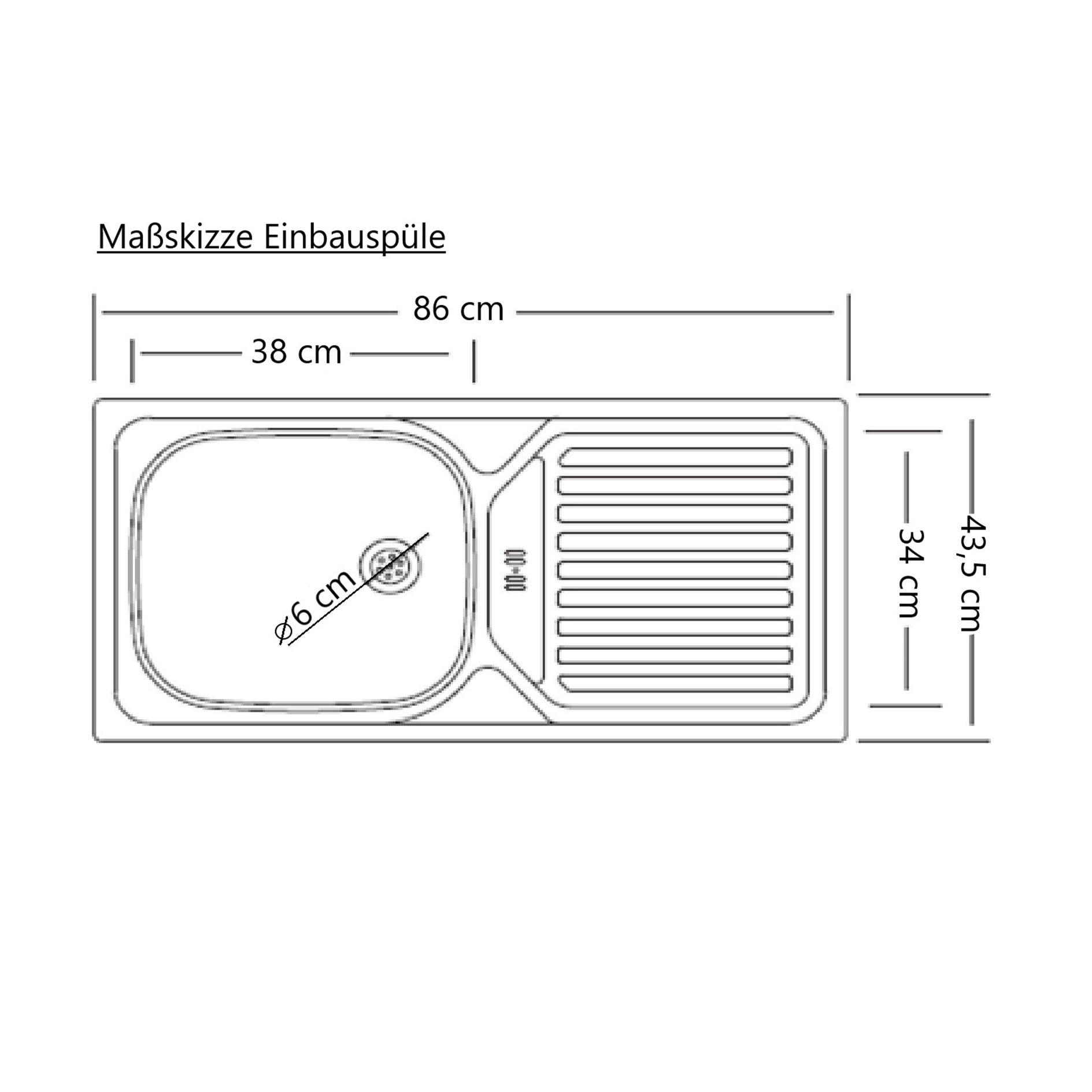 Winkelküche TURIN - Wotan Eiche-graphit - 240x240 cm