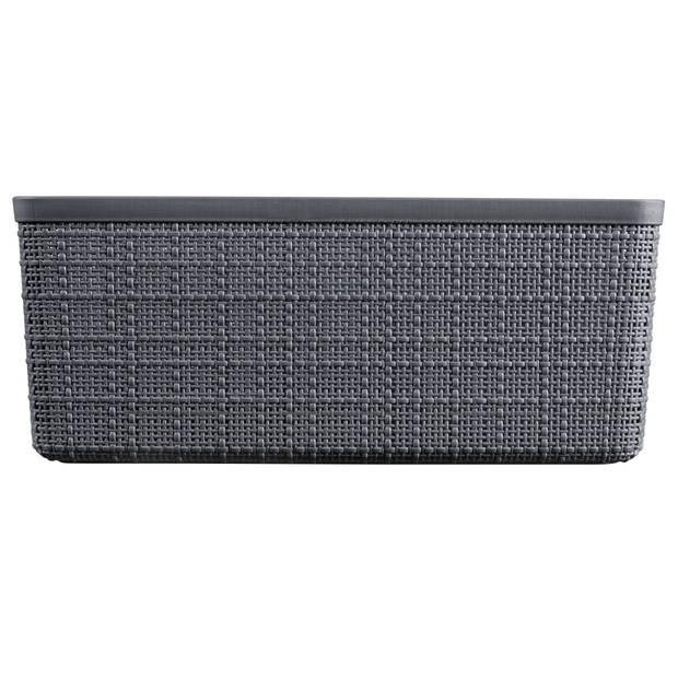 Curver Jute Mandje - M 12L - Donkergrijs