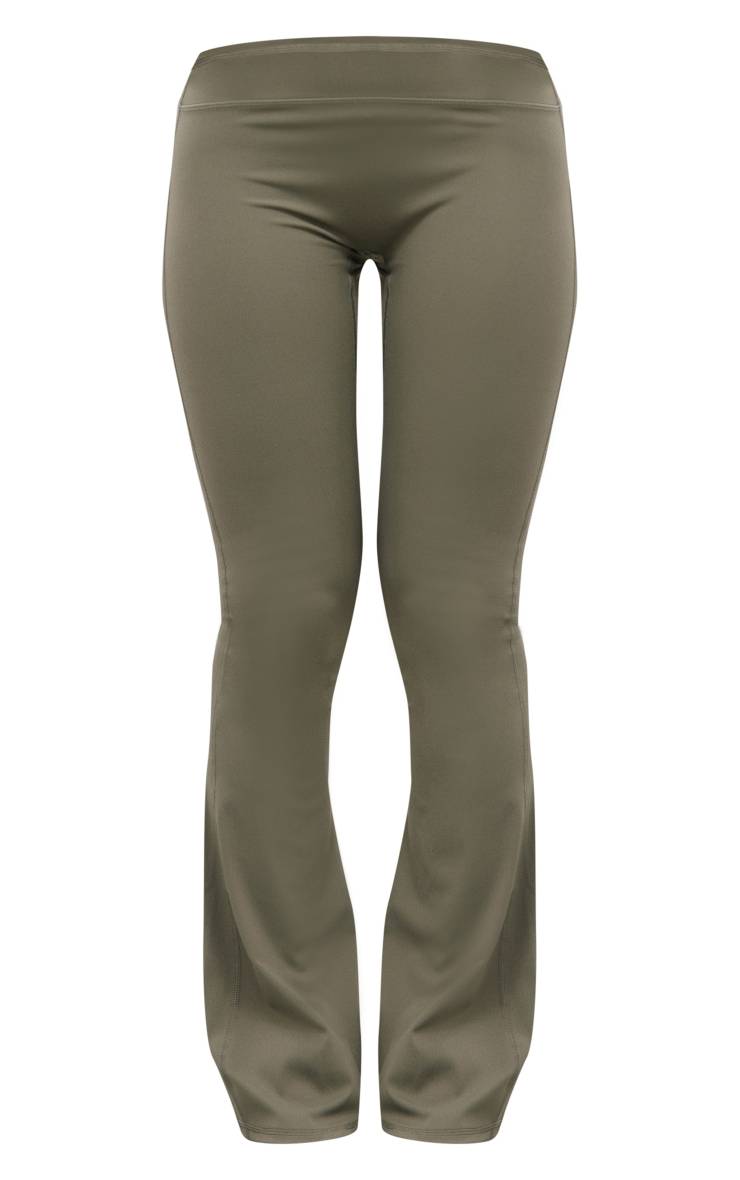 Vert Olive Pantalon De Yoga Évasé Ultimate Sculpt