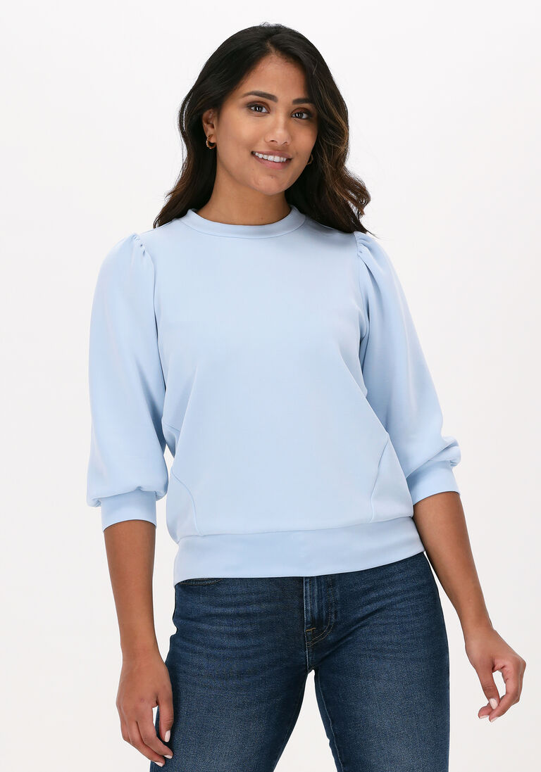 SELECTED FEMME lichtblauwe selected femme trui slftenny 3/4 sweat top