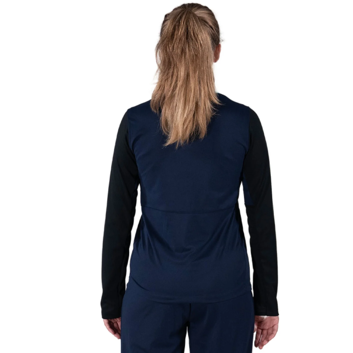 Nike KNVB Trainingspak 1/4-Zip 2024-2026 Dames Donkerblauw Turquoise Zwart