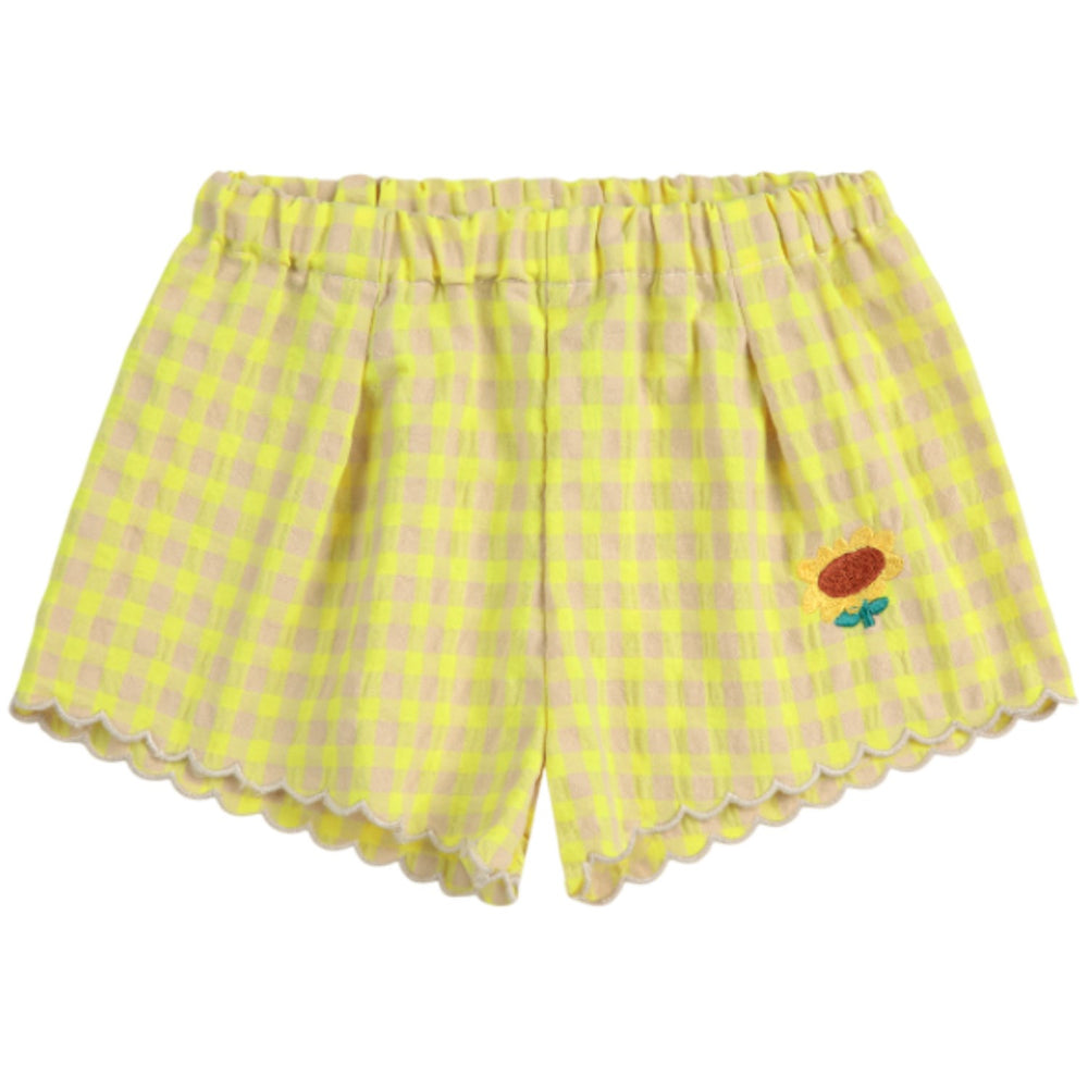 Køb Bobo Choses Multicolor Vichy Ruffle Woven Shorts