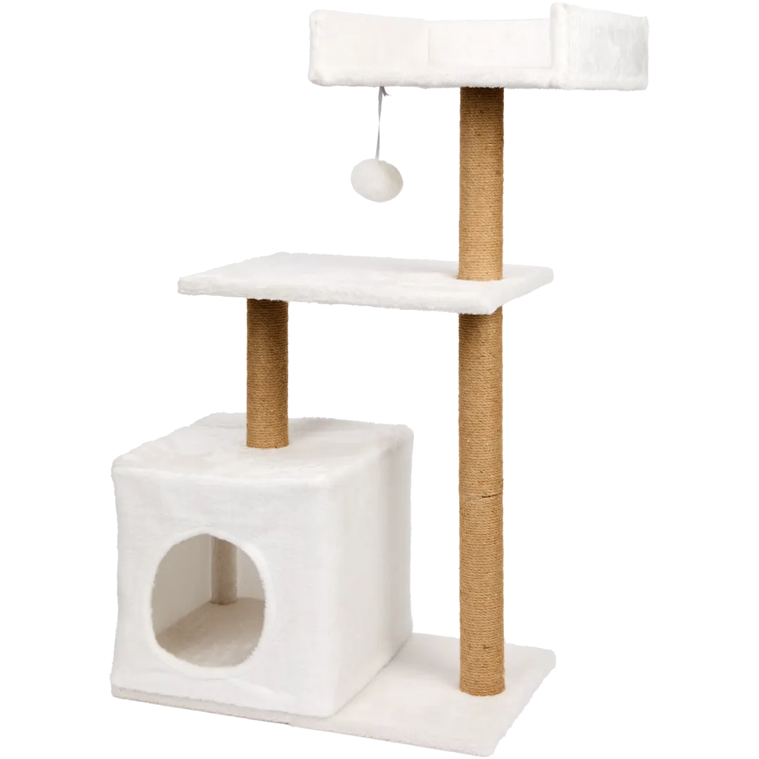 Beasty kattenboom met krabpalen 30 x 50 x 90 cm | diverse kleuren