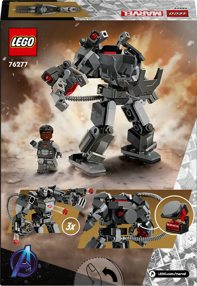 LEGO®MARVEL SUPER HEROES 76277 - L'ARMURE ROBOT DE WAR MACHINE