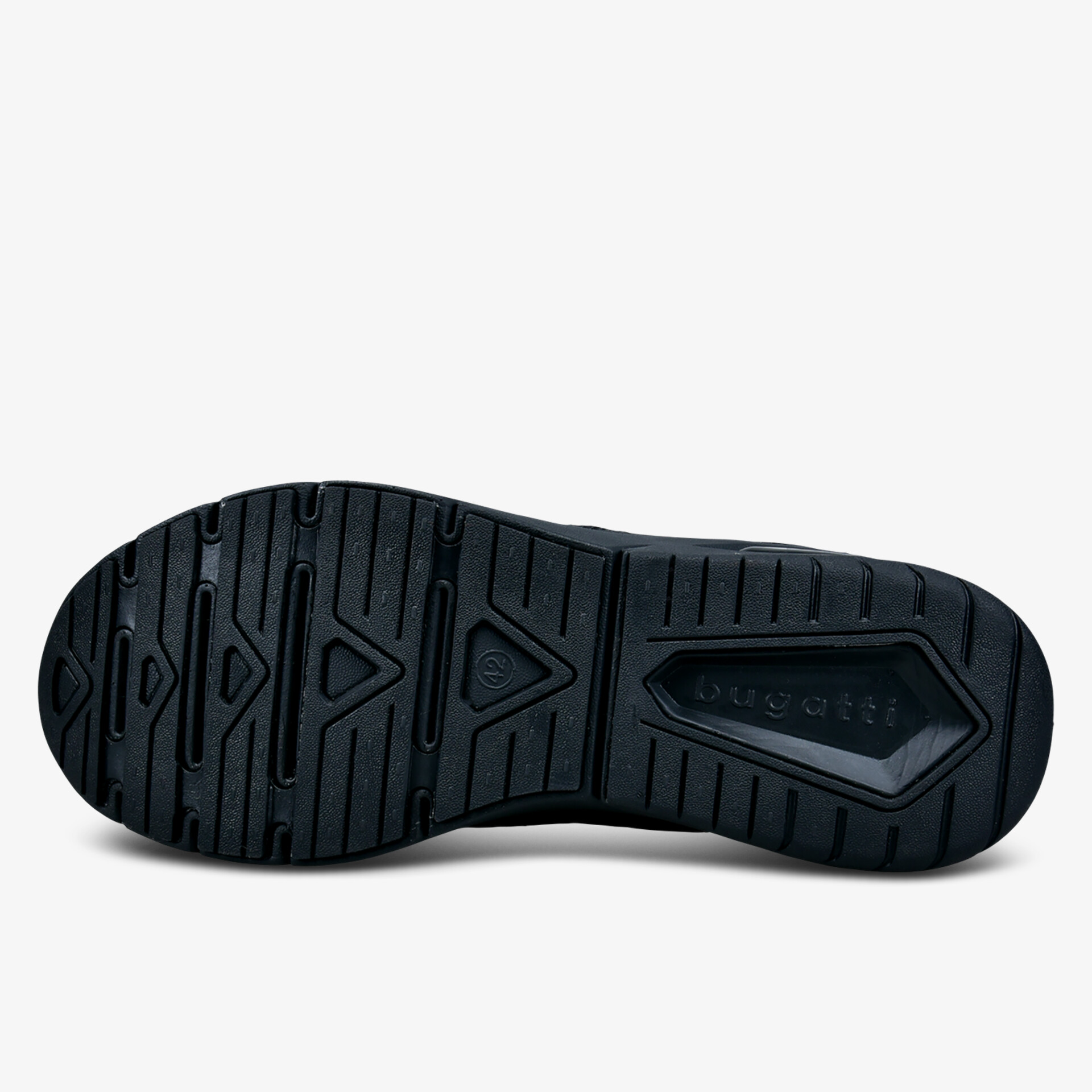 bugatti Herren Slip On schwarz