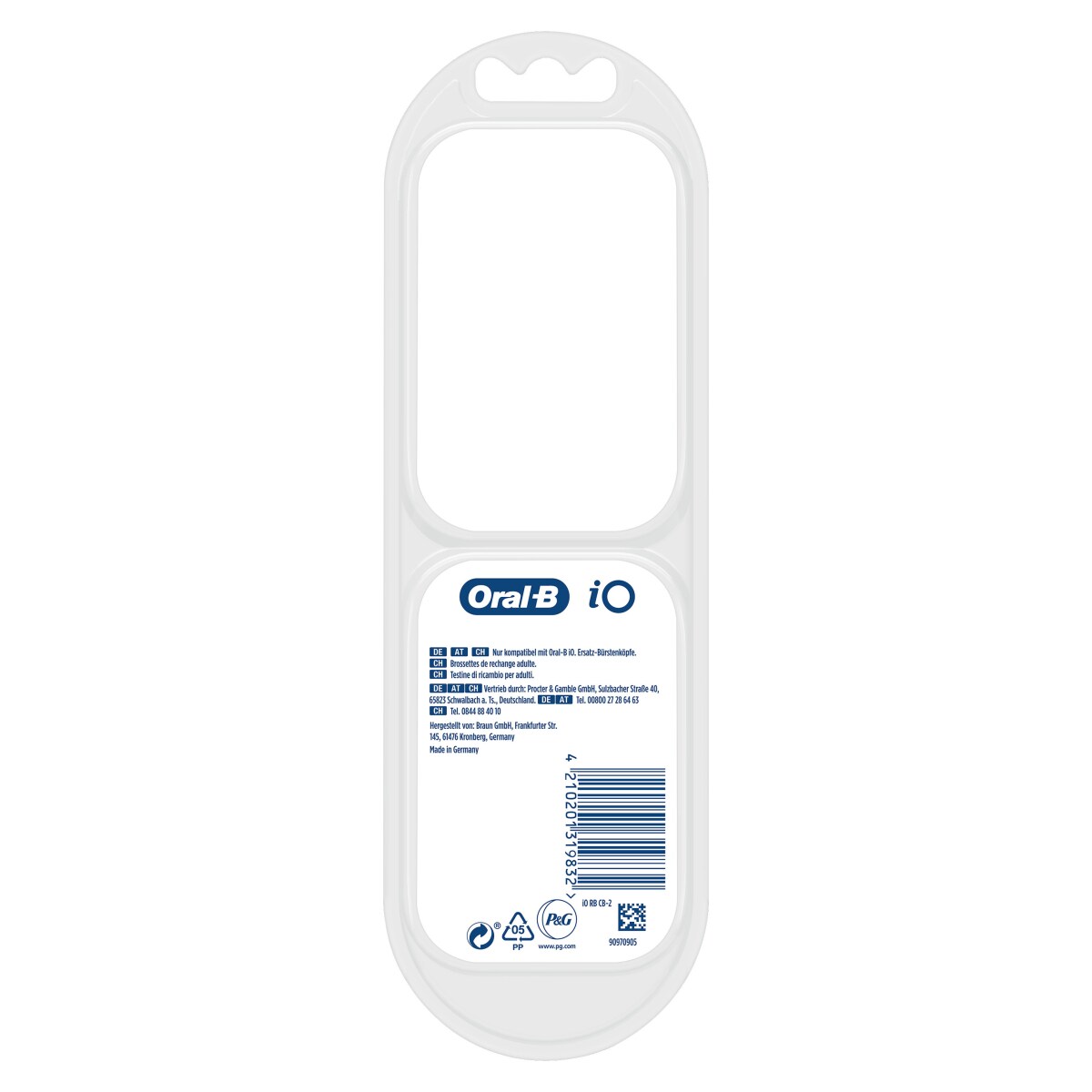 Oral-B iO Ultimative Reinigung black Ersatzbürsten 2er