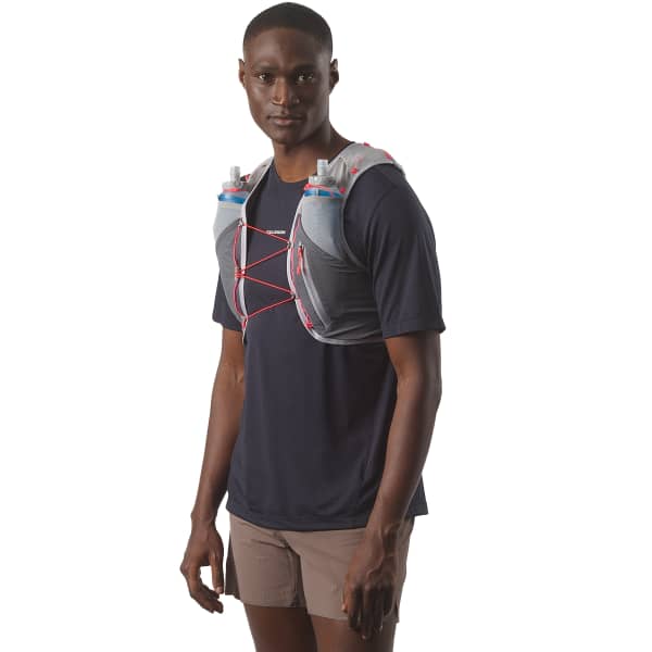 Sac trail SALOMON ADV SKIN 5 SET CASTELROCK/ALLOY/NEON FLAME