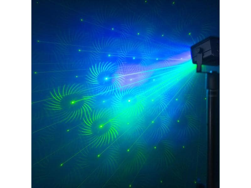 BeamZ Laser Athena Gobo-Lasersystem mit integriertem Akku
