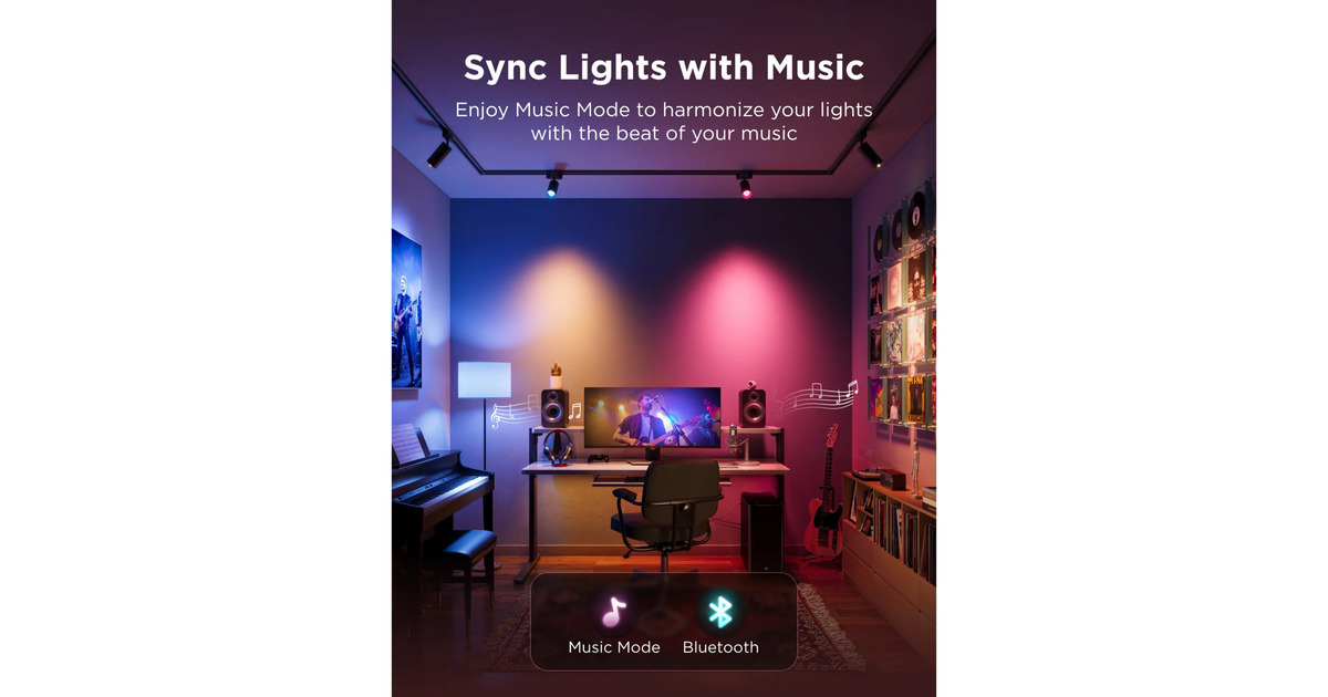 GoveeSlimme dimbare E14 ledlampen - 2-pack  (2.4GHz Wi-Fi + Bluetooth)