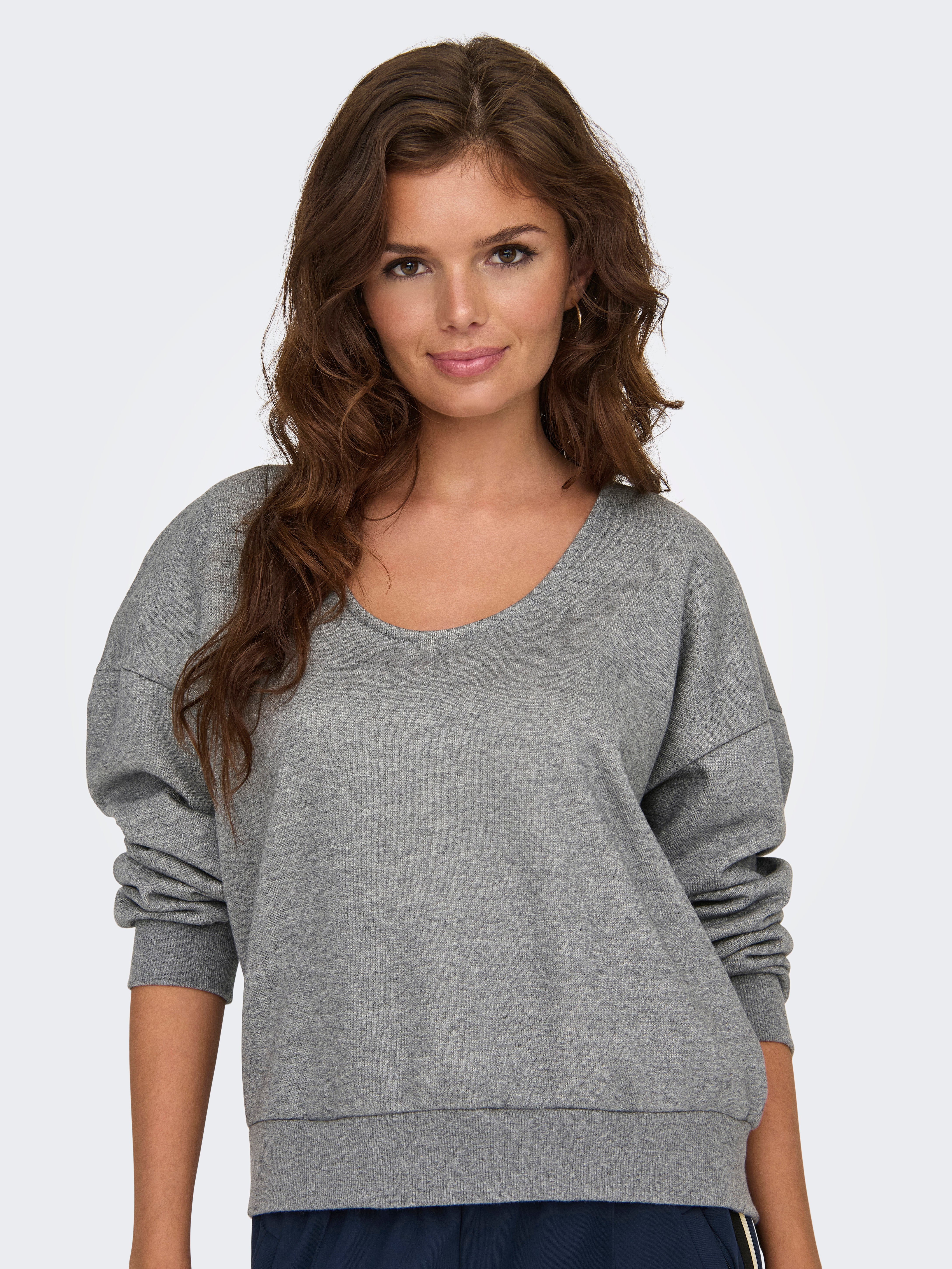 ONLLARI Sweatshirt Medium Grey Melange