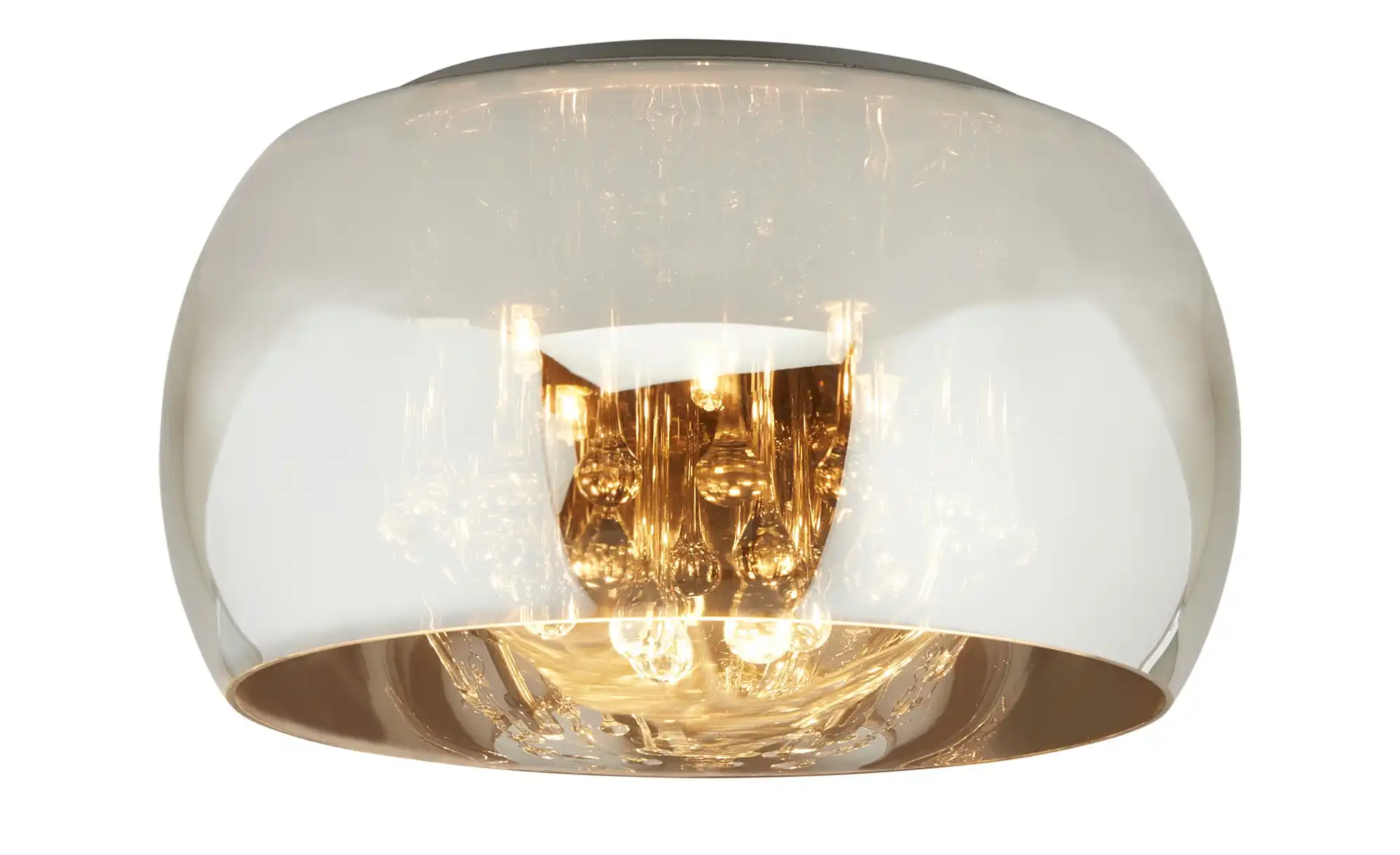 Trio Deckenleuchte, 5-flammig, Rauchglas chrom
