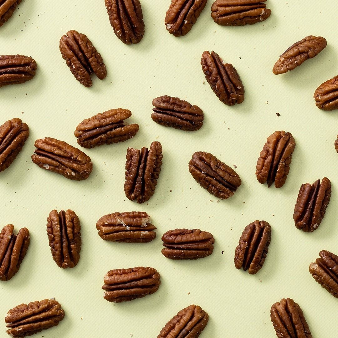 Pecannoten gebrand ongezouten (bio)