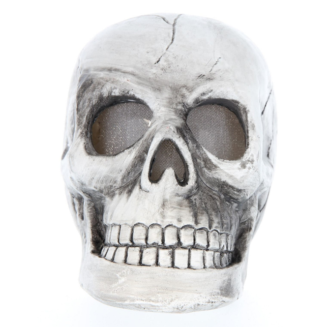 LED-Totenkopf - ca. 20 x 14 x 16 cm