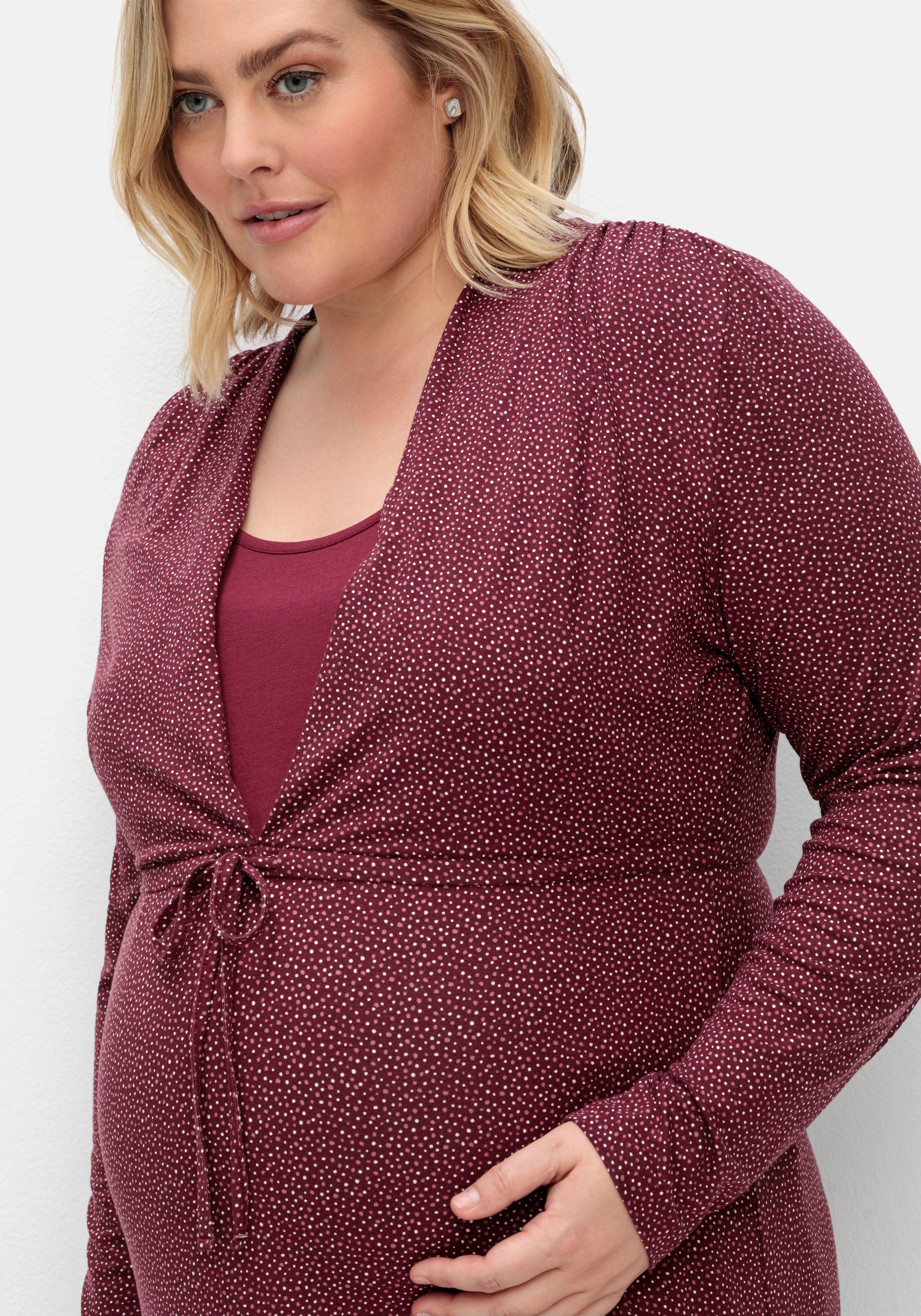 Stillkleid aus Jersey, mit Minimalprint