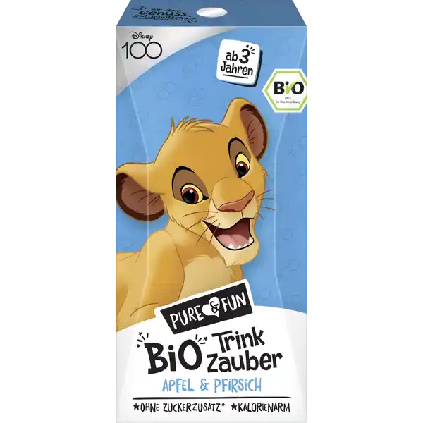 Bio-Trinkzauber Apfel & Pfirsich