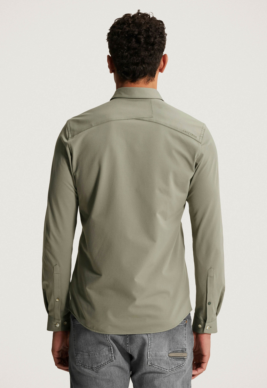 Cast Iron Twill Jersey Overhemd
