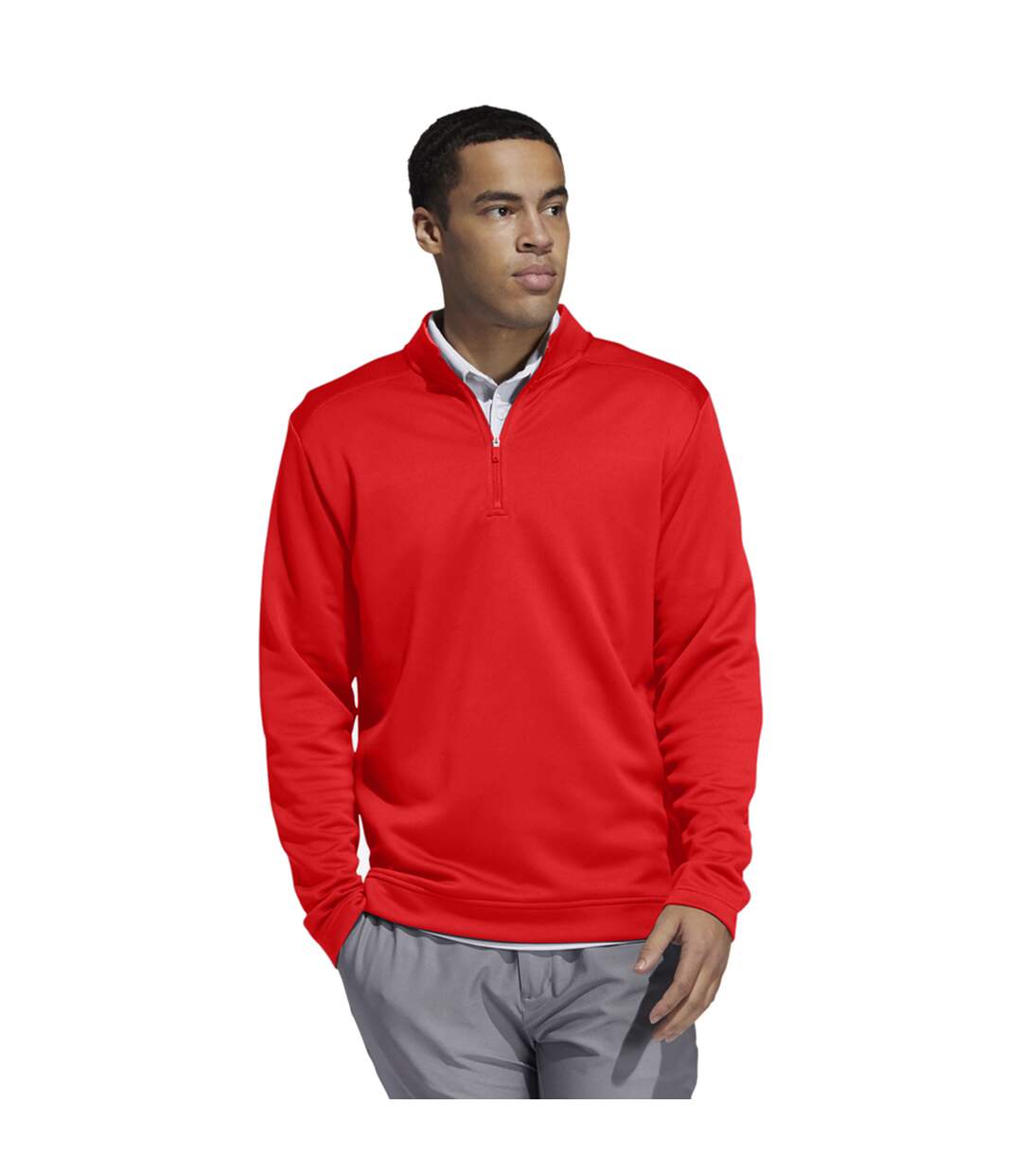 Adidas - Sweat CLUB - Homme (Rouge) - UTRW7919