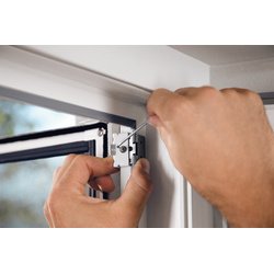 Adaptateur pour moustiquaire de porte ALU FALT