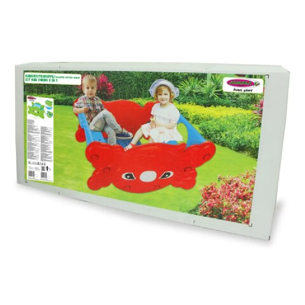 JAMARA Sit and Swing 2en1 - Rouge