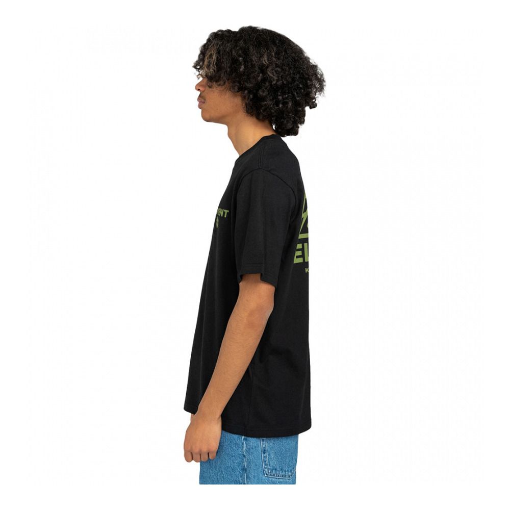 Element DISCO - Tee-shirt Homme flint black