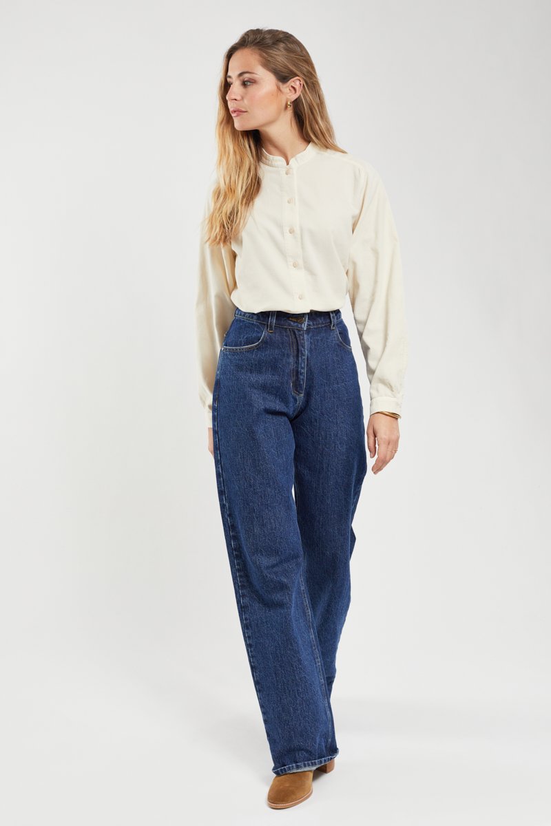 Chemise en velours - coton