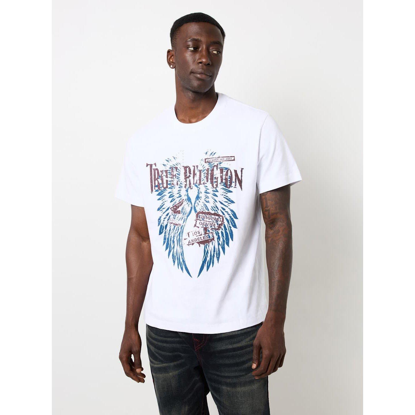 True Religion TR Wing Graphic T Shirt Mens