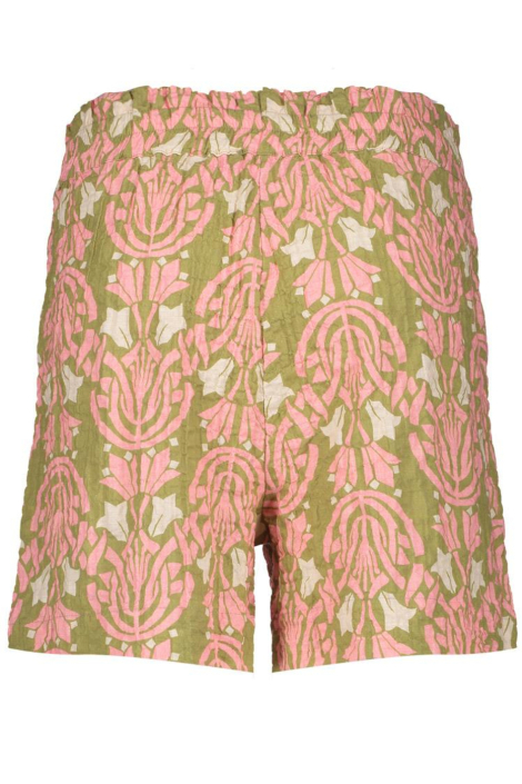 Geisha groene dames korte broek