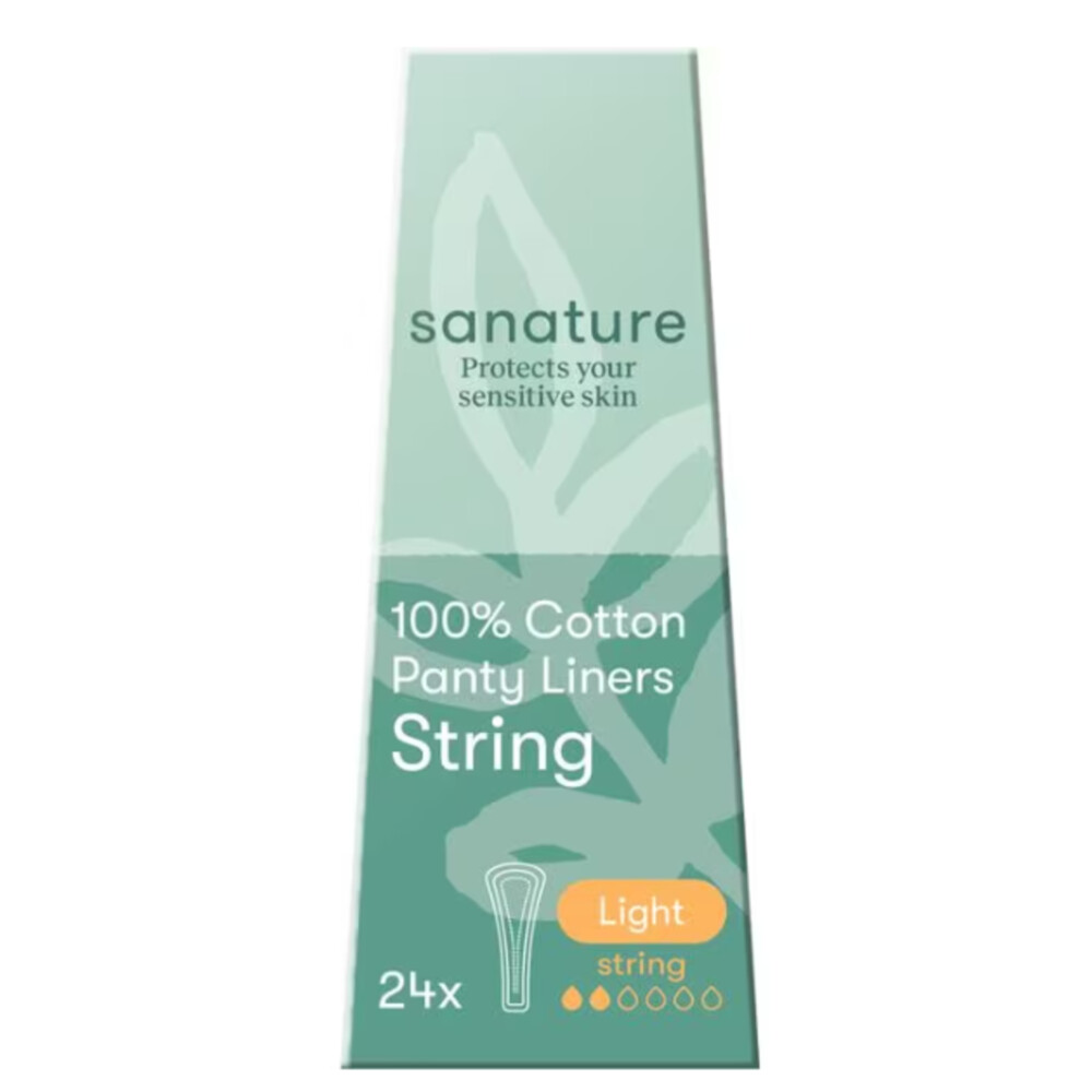 Sanature 100% Katoenen Inlegkruisjes String24 stuks