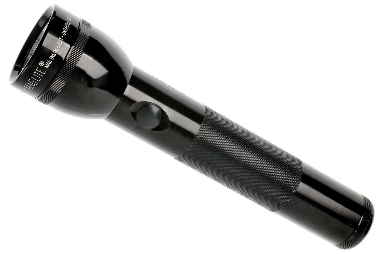 Maglite Staaflamp type 2 D-cell, zwart