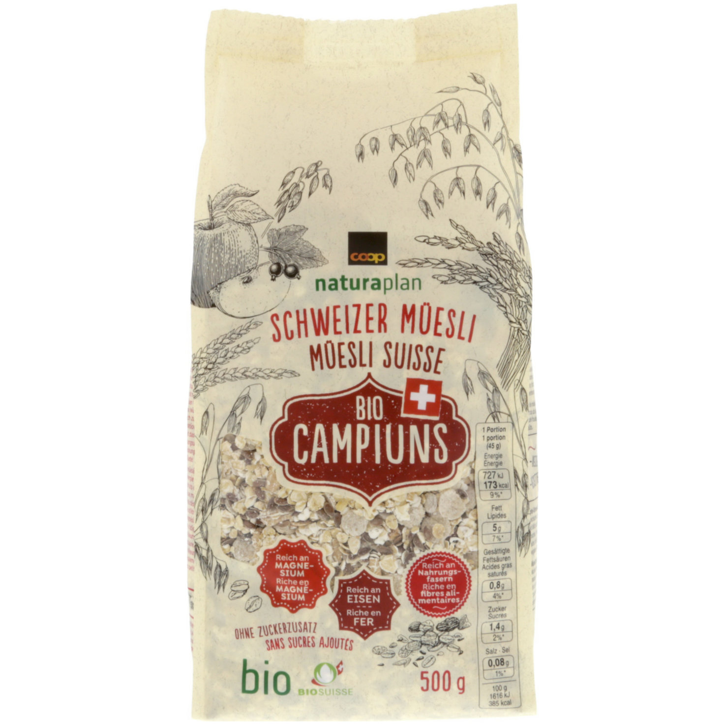 Naturaplan Bio Schweizer Müesli