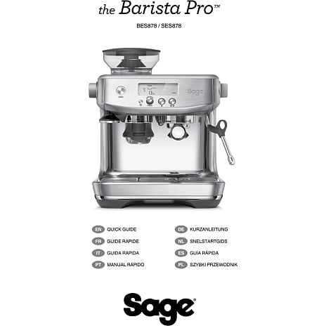 Sage The Barista Pro espressomaskine