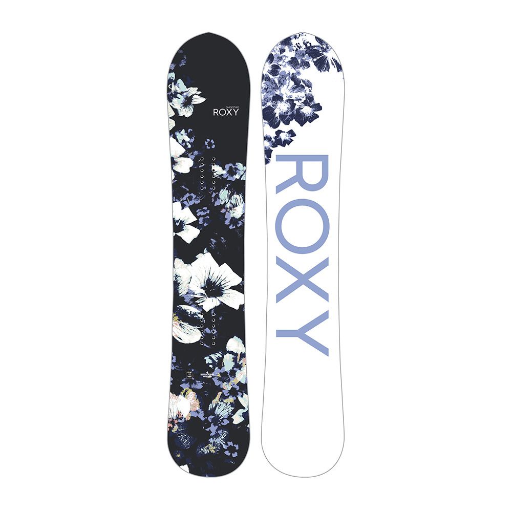 Roxy SMOOTHIE - Snowboard freestyle Femme black/white floral