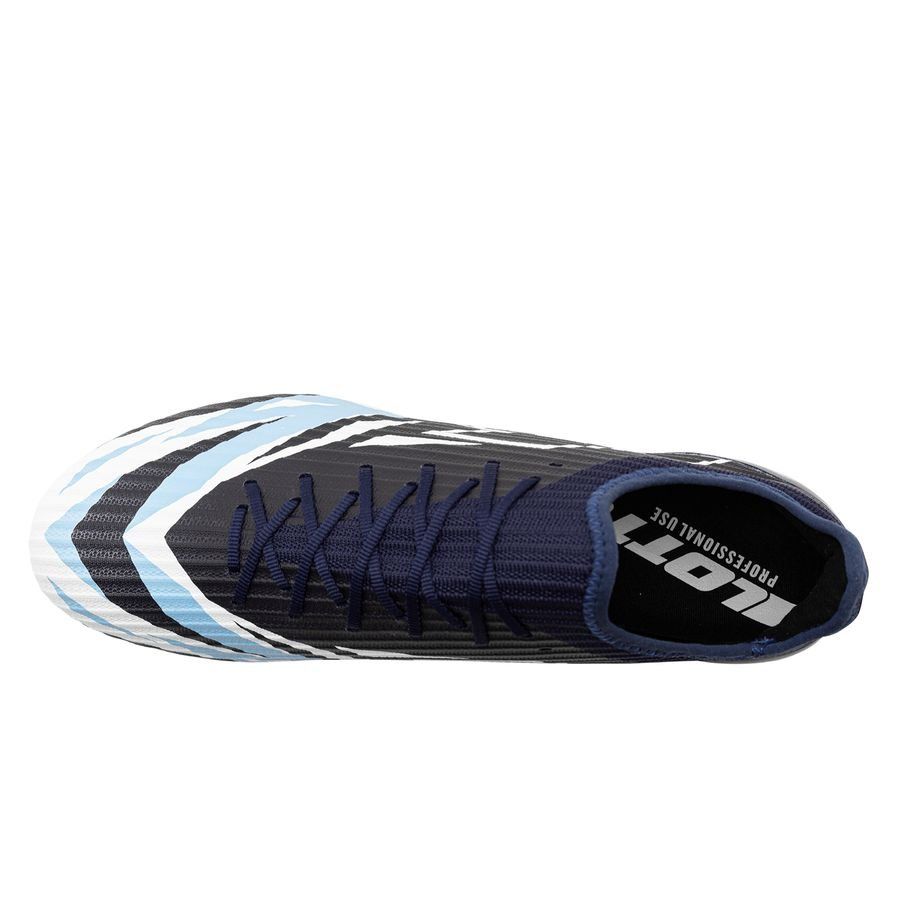 Lotto Solista 200 VI FG - Bleu Marine/Blanc