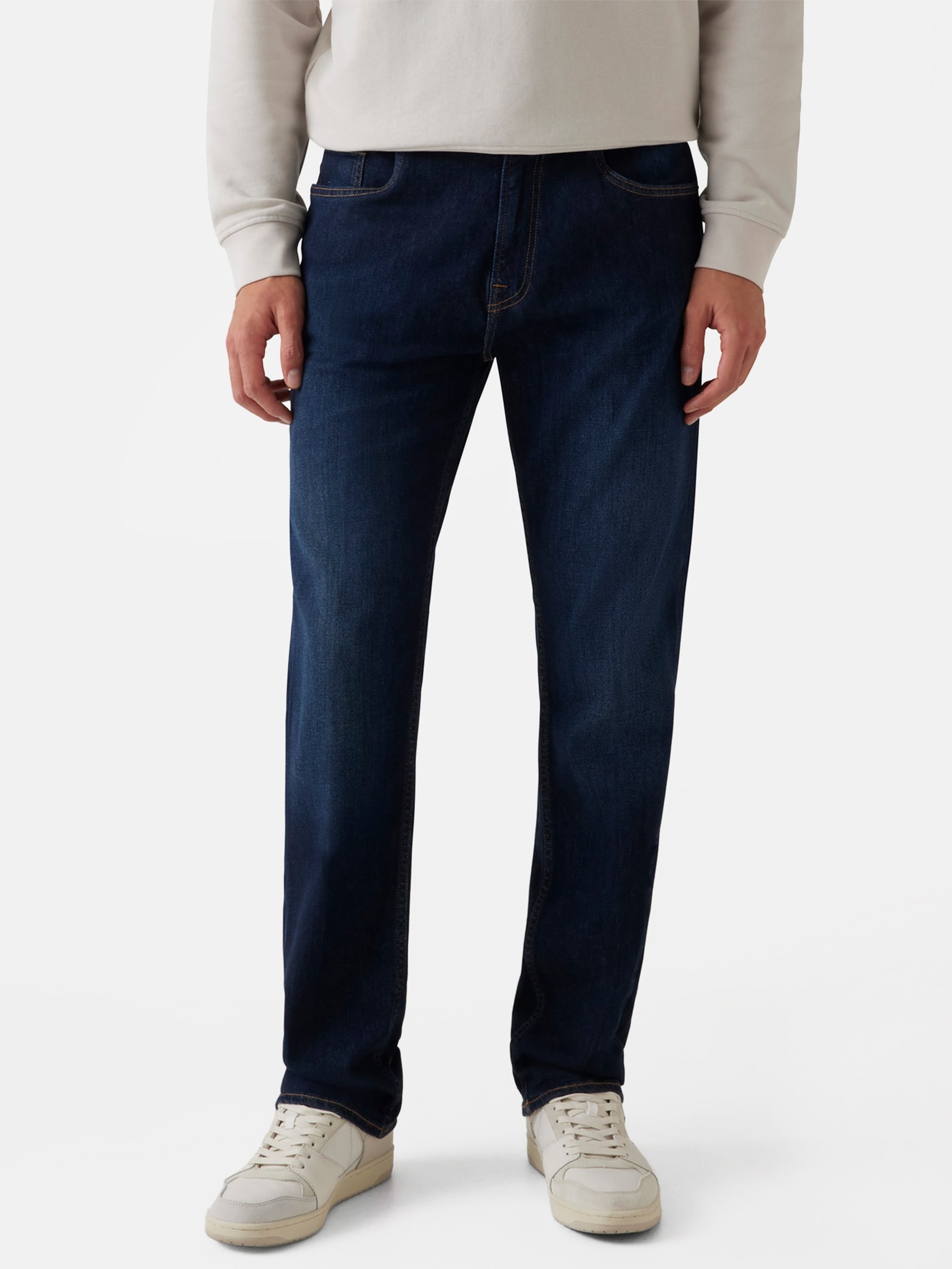 Calça jeans Eco Rodeo em mistura de seda