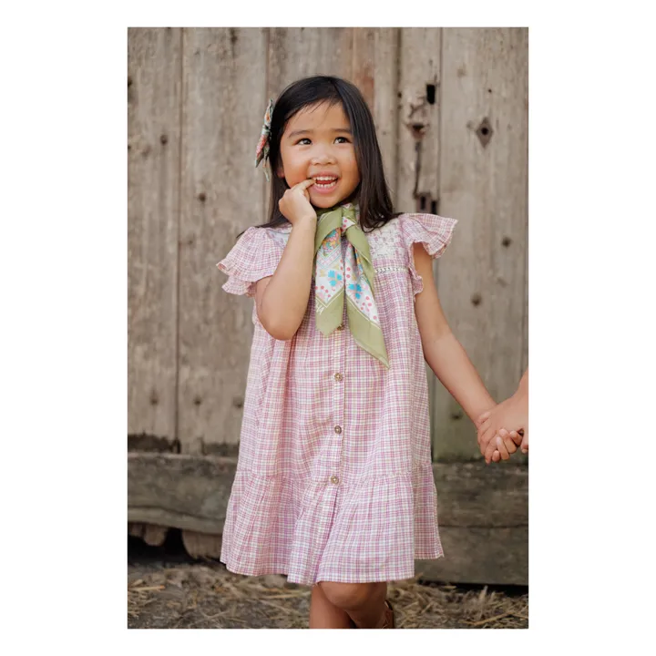 Louise Misha Foulard Capucine Fleuri | Bleu