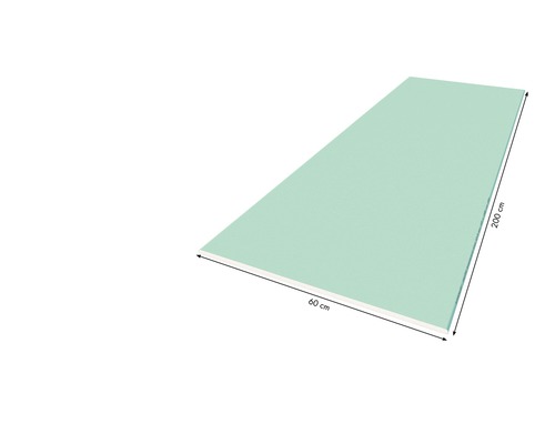 Knauf pallet gipsplaat groene plaat GKBI 2000 x 600 x 12,5 mm Pal = 60 stuks