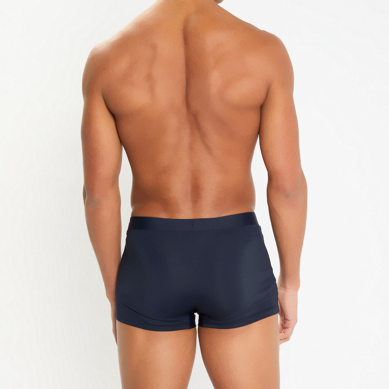 Tommy Hilfiger Boxer de bain uni bleu marine