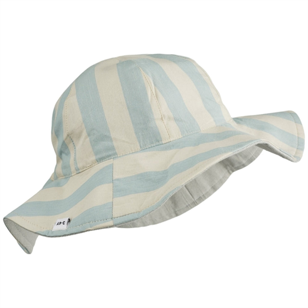 Amelia Solhat Stripe Mustard/White - LieWood